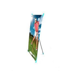 Indoor Stable Graphic Banner Stand Lightweight Mini X Banner Easy Build