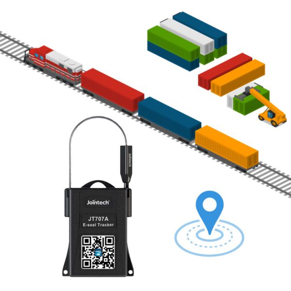 Disposable Smart Container Lock With Cable Cutting Alert Remote Control