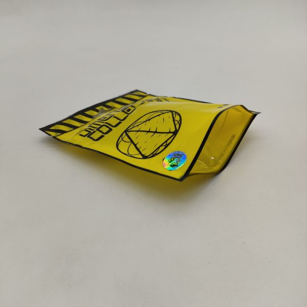 Three Side Seal Zipper Bag Matte Mylar Flat Zip Lock Pouch Food Packaging With Window