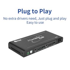 8K Ultra HD Video Wall Controller with 15360x1200P60 Resolution and FPGA