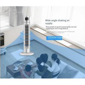 Household Vertical Tower Fan with Leafless Design and 1-12 Hour Timer Setting