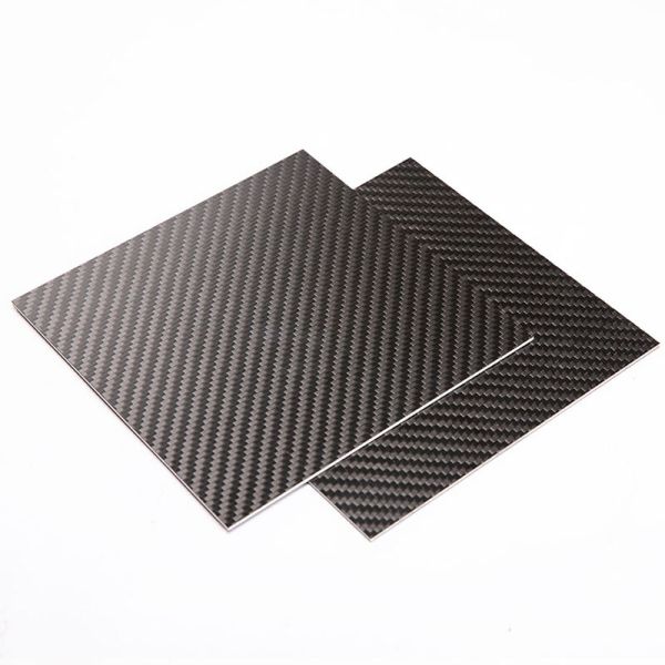 Buy Plain Twill Plastic Glossy Carbon Fiber Sheet Panel Plate Board 1mm, 2mm, 2.5mm, 3mm, 4mm at wholesale prices