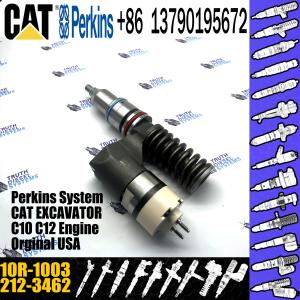 China Huida C12 engine fuel injector 212-3468 10R-1258 223-5328 10R-1003 with genuine packing on sale