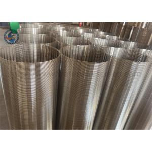 Stainless Steel 316L Profile Wire Wedge Wire Screen