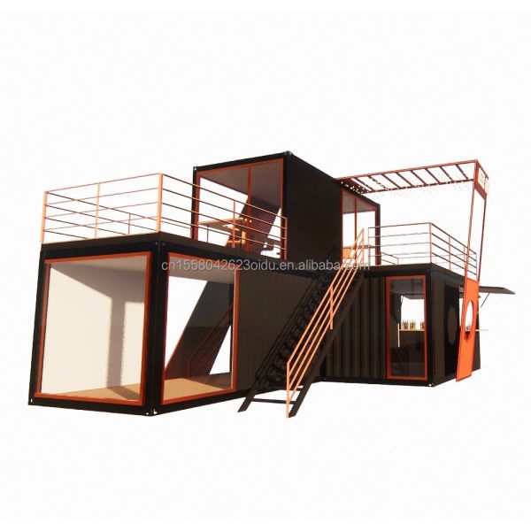 Steel Structure Prefab Cabin Luxury Container House with Galvanized Steel