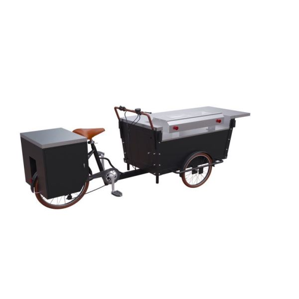 Buy 350W Stainless Steel 25° Climbing Grill Food Cart at wholesale prices