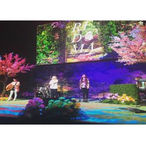 Lightweight Backdrop Design P3 P4 P5 P6 Indoor LED Video Wall , Stage Concert