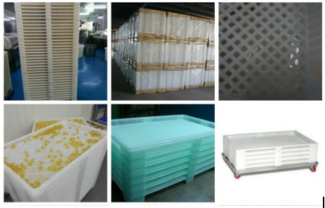 PP Material Softgel Drying Tray Acid And Alkali Resistant Pharmaceutical