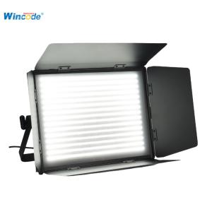 TV Studio 400W LED Panel Light CRI95 16-Bit Dimming 120° Beam DMX512 Compatible