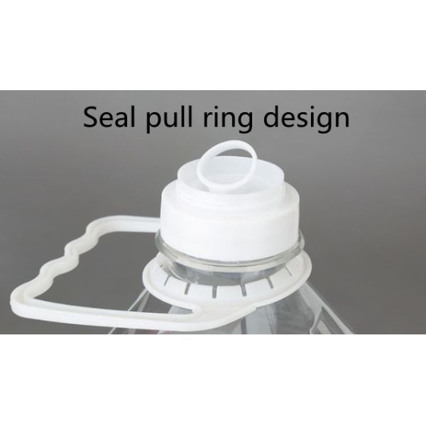 OEM Clear Pet Plastic Condiment Bottles 250ml 500ml 1l Cooking Oil Container Plastic