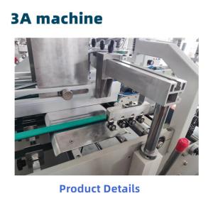 Highly Automated CQT-650 Side Glue Box Folding and Gluing Machine for Fast