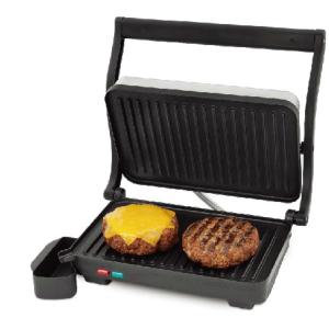 Electric Indoor Contact Grill , 2 Slice Panini Press Grill CE Certificated