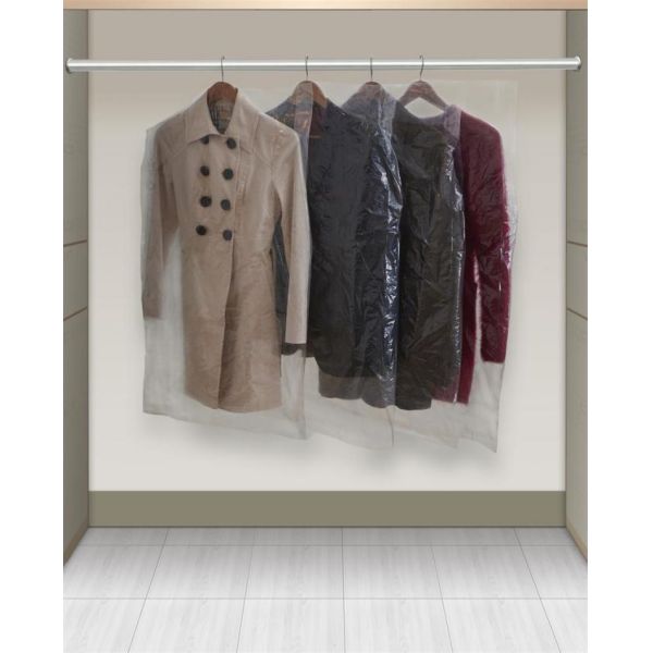 Biodegradale Laundry Garment Dust Cover, Laundry Store Supplies, suit bag, Disposable Dry Cleaning Bags