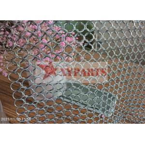 Stainless Steel Welded Chain Mail Ring Curtain For Screen