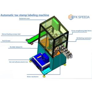 Case Packaging Type Tax Stamp Labeling Machine for Automatic Adhesive Sticker