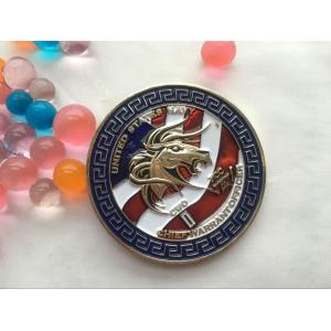 Custom personalized logo souvenir challenge coins on sell