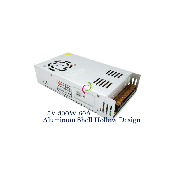 Buy Punch Light 5V LED Driver 300W 60A LED Module Aluminum Power Supply at wholesale prices