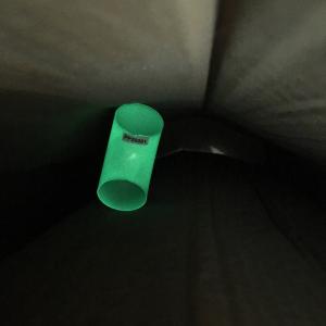 China Special Effect Luminous Light Green High Gloss Powder Coat For Metal Products on sale