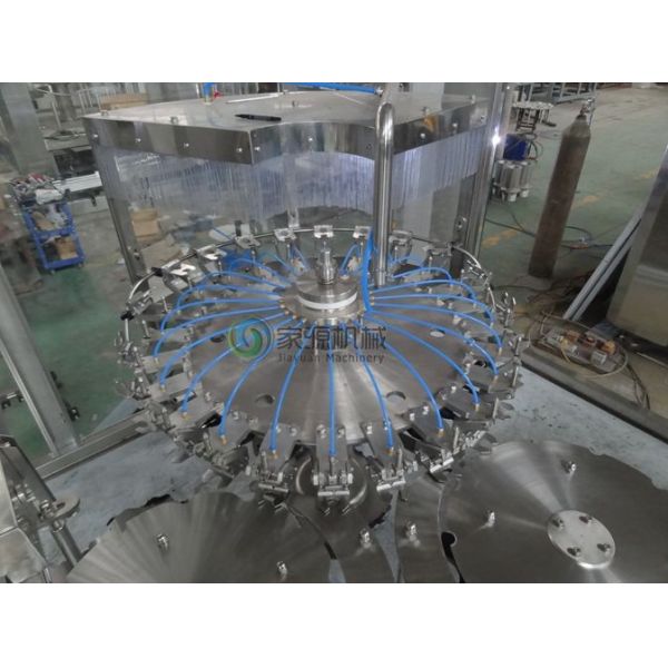Buy 4 in 1 Carbonated Beverage Filler Machine , Water Filling Equipment at wholesale prices