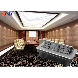 Conference Table Pop Up Outlets With 3-Pin Power Plug And HDMI Port