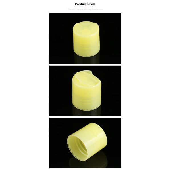 Recyclable 24 410 Disc Top Cap K901-3 Wear Resistant Yellow Color
