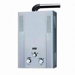 China Gas Water Heater with 6 to 10L Force Exhaust Type and White Paint Surface Finish on sale