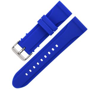 Concise Style Replacement Silicone Wristband For Watch Multi Color With