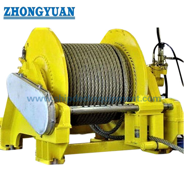 Buy Large Pull Capacity Marine Hydraulic Towing Winch Ship Towing Equipment at wholesale prices