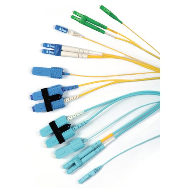 Orange Multimode OM3 SC PC 50/125nm Fiber Optic Pigtail