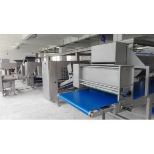 LFC Full Auto Croissant Line With Lamination Line , Croissant Make Up Line And 2