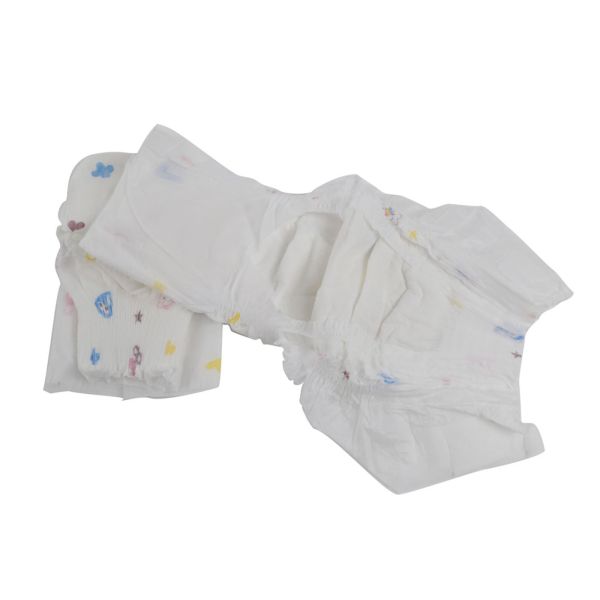 Non Woven Fabric Disposable Baby Diaper 18lbs Fluff Pulp Environmental
