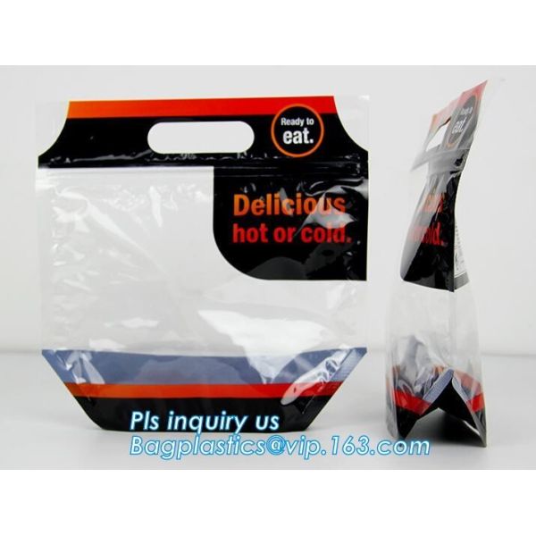 Buy Food Grade Anti Fog Material Resealabele Plastic Hot Chicken Bag, Fresh Chicken Packing Bag, roast chicken Boiled chicke at wholesale prices