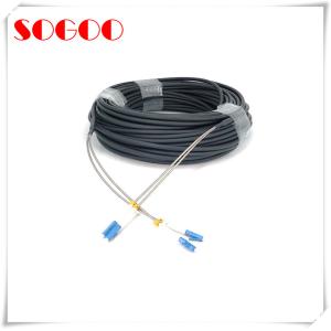 Base Station Duplex FTTA Armored Fiber Patch Cable with Fullaxs cover For