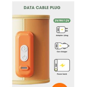 FAST Heating Temperature Control Bottle Warmer Travel USB Milk Warmer