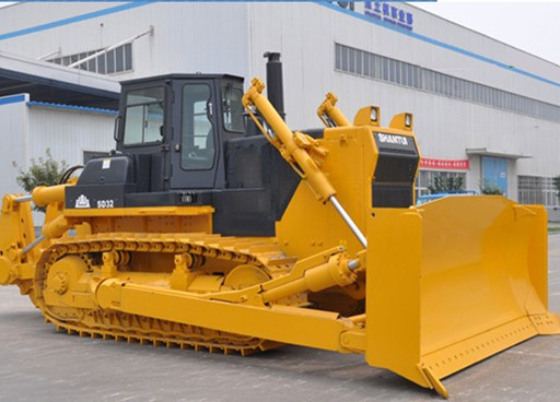 Buy 320HP SD32 SHANTUI Crawler Bulldozer With 335.5L / Min Displacement at wholesale prices