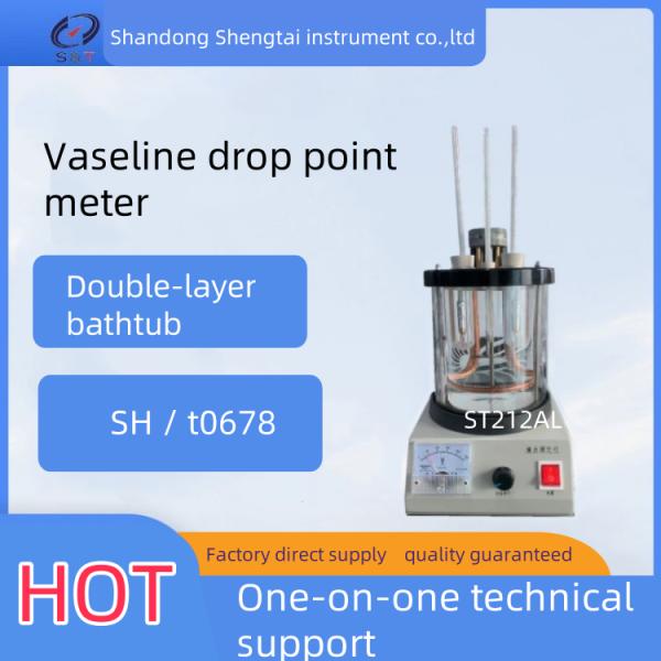 Buy ST212AL Manual Vaseline Drop Point Tester for Precise Vaseline Fluidity Temperature Determination in SH/t0678 Method at wholesale prices