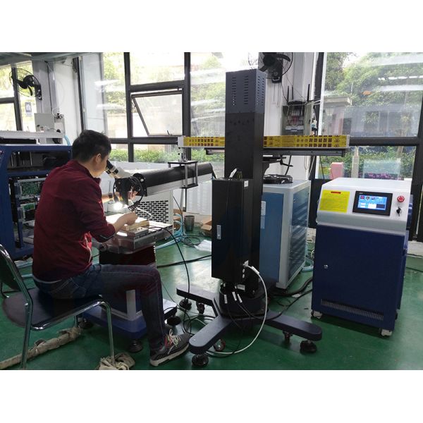FDA 380V Mould Laser Welding Machine With Crane Arm