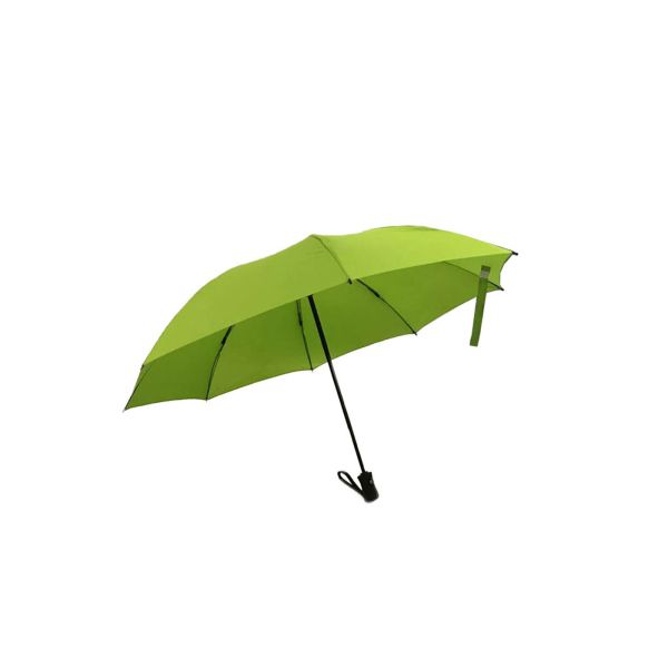 Buy Fiberglass Frame Green Mini Folding Umbrella , Strong Folding Umbrella at wholesale prices