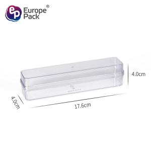 Custom PS Transparent Plastic Biscuit Container Box