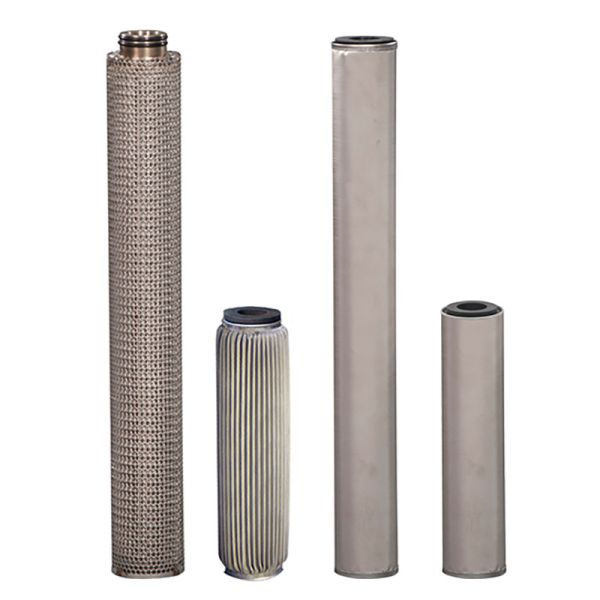 Micron Stainless Steel Wire Mesh Filter Cartridge For Food Processing Industry