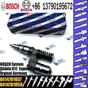 0414701062 0414701037 1766549 Diesel Fuel Unit Injector With Nozzle DLLA145P1543