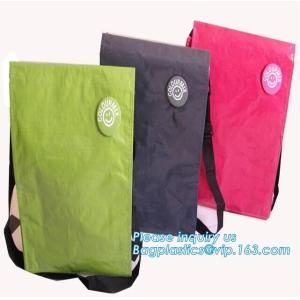Factory custom recyclable folding laminated pp non woven bag shopping with heat
