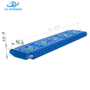 Quality PP Plastic Modular Belt With Rollers For Industrial Automation Conveying Systems for sale