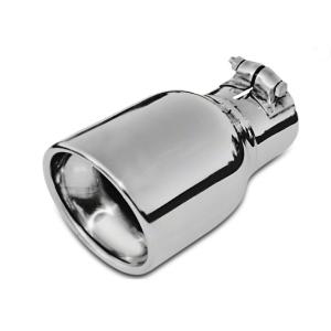Polished Clamp On 4 Inch SS304 Exhaust Pipe Tips