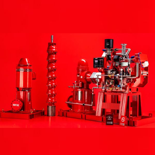 1500GPM 155PSI UL/FM Diesel Vertical Turbine Fire Pump NFPA 20 Emergency Water Supply For Industrial Municipal Sites NMFIRE