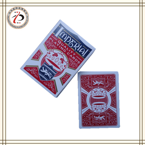 IMPERIAL CUSTOM PLASTIC COATED PLAYING CARDS