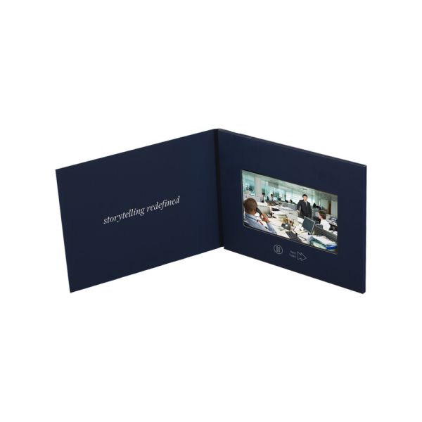 Buy ODM LCD Video Brochure Card promotional for marketing 148×210mm size at wholesale prices