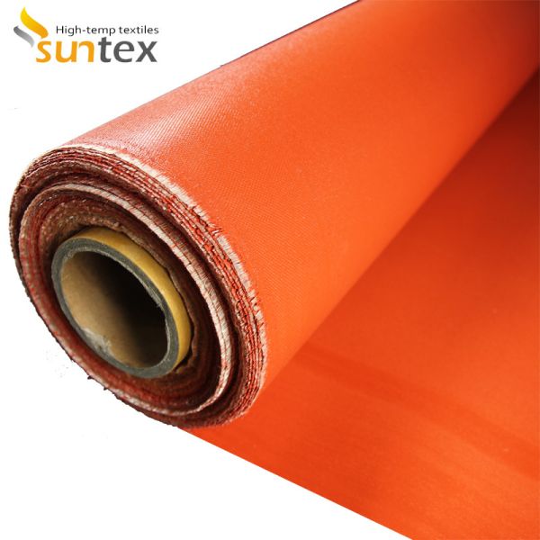 Buy Heat Resistant Silicone Coated Fiberglass Cloth - Fireproof Insulation Fabric at wholesale prices