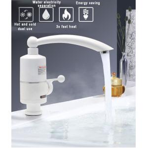 220V Instant Heating Water Faucet IPX4 Fast Electric Heating Water Tap Plastic Material