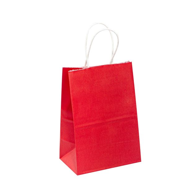 Buy Custom OEM Paper T Shirt Bags Waterproof Kraft Fancy Shopping Paper Bag at wholesale prices